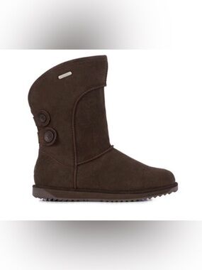 Emu Australia Womens Charlotte Boot Chocolate Brown Size 8 New in box runs small